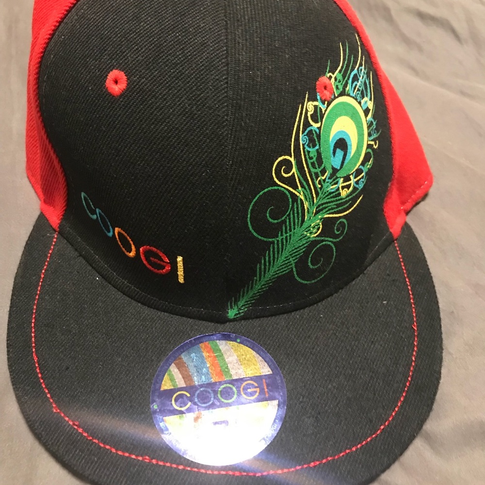 COOGI Red & Black Hat With Logo